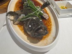 清蒸老虎斑-万龙洲海鲜(南新仓店)