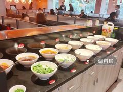 自助调料区-淼福猪肚鸡·椰子鸡火锅(大沙地店)