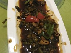 雪里蕻炒圈子-阿三饭店(西霞路店)