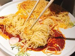 鸡丝拌面-绿茶餐厅(乐峰广场店)