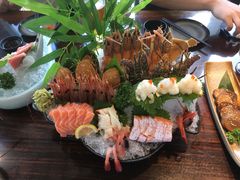 三文鱼刺身-九井澤精致料理(金茂店)