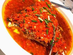 坛香剁椒蒸水库鱼头（半只）-湘上湘(正大中心总店)
