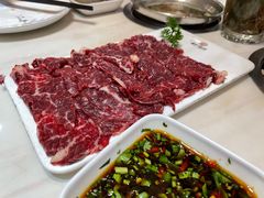 鲜牛肉-围炉夜话·潮汕卤水火锅(榕江店)