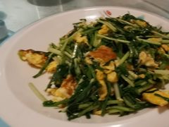 东北蒜苗炒蛋-苏师傅菜馆(上沙店)