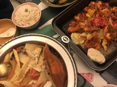 鲍鱼烧花蟹-甜阿姨·天台花园私房菜(万松园店)