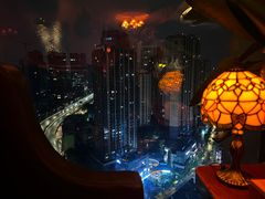 -無名记忆Music Bar夜景怀旧酒吧