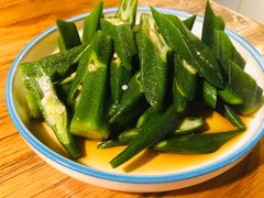 夏日清爽冰镇秋葵-e+粉店(康王北路店)