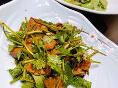 香菜拌腰花-洪福龙虾