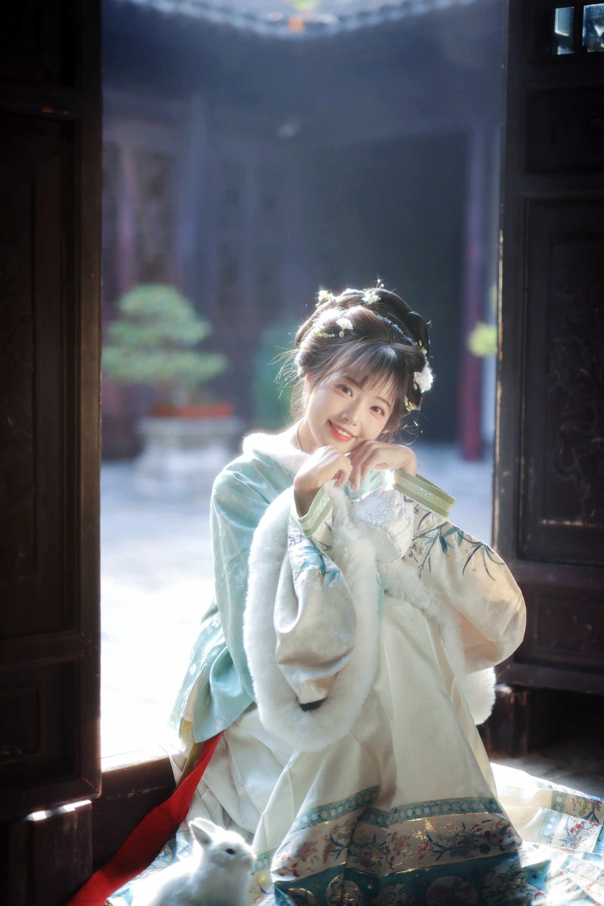 阳光正好🌞 超甜的大明少女出游啦