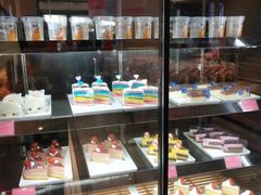面包甜点陈列柜-福晶园益生菌蛋糕面包(紫荆山店)