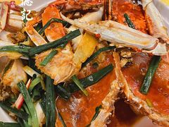 姜葱炒三点蟹-老字号蛇口德记烧腊饭店·海鲜加工