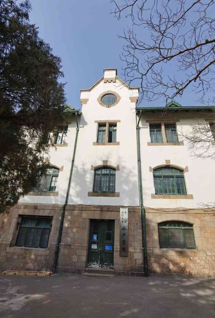 中国海洋大学(鱼山校区)-"误打误撞走过来的,逛名人故居一条街偶然碰.