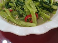 椒丝腐乳炒通菜-金福海酒家