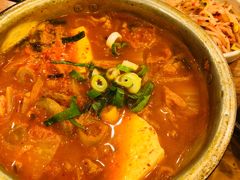 猪颈肉泡菜汤-金北顺大锅家(신사본점)