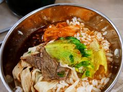 -吉林延边牛肉汤饭，大冷面