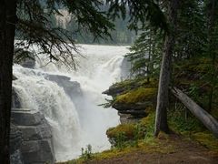 -阿萨巴斯卡瀑布观景点