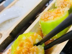 -胡须哥网红竹筒菜