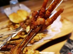 烤鸡脚-老胖串店(山大路店)