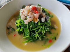 上汤菠菜-良师门滨海人家·海鲜·家常菜(滨海城店)