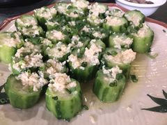 蒜蓉蒸丝瓜-区海鸡场饭店(石壁店)