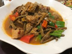 干豆角烧排骨-锦和餐厅