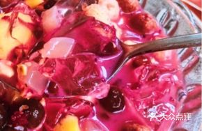 Strawberry Puree Ice Jelly