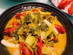 酸菜龙虾-洪福龙虾