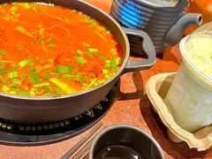 贵州红酸汤-旺福·贵州酸汤牛肉火锅(陆悦天地店)