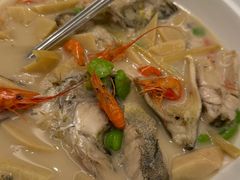 豆瓣河虾烧小桂鱼-扬州香格里拉·香宫中餐厅