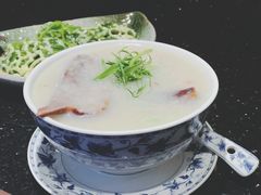 烧鹅头菜心粒粥-正斗·港式粤菜(SKLP店)