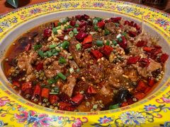 蜀香水煮肉片-老长春肉馆(创业大街店)