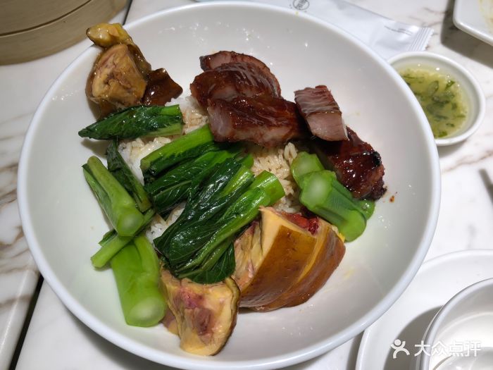 潮民点心(长泰广场店)-烧味双拼-菜-烧味双拼图片-上海美食-大众点评