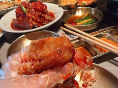 -草家酱蟹炭火烤肉店(珲春南路一店)