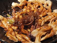 排骨豆角卷子-华盛园卷子王农家菜水库鱼