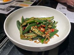 小炒秋葵-小大董·烤鸭(凤凰汇店)