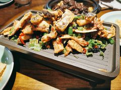 天椒香炒胖头鱼-粗茶淡饭·隐庐私厨(东亭店)