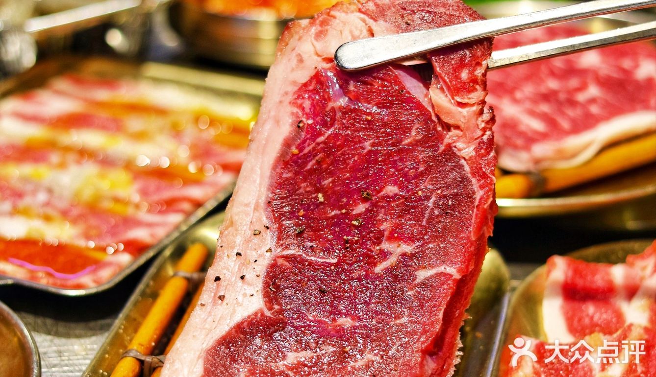 这家自助韩式烤肉店都是好肉肉！大胃王冲！