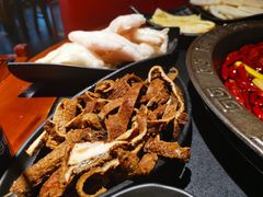 卤毛肚梗子-莽子老火锅(大坪店)