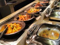 自助取餐区-万达文华酒店·美食汇自助餐厅