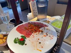 和牛鲜椒牛肉拼盘-渡娘火锅(大兴大悦春风里店)