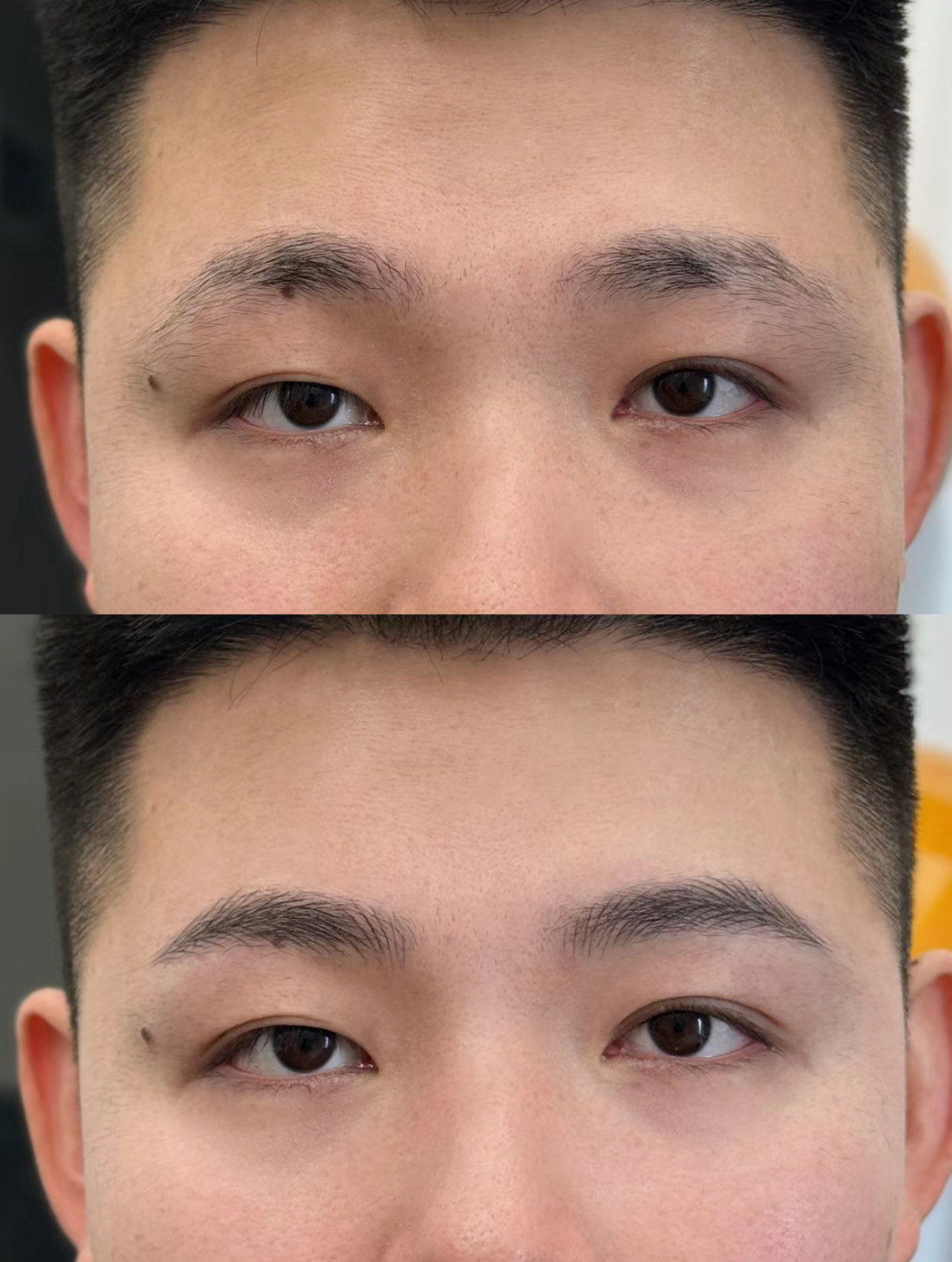 男士纹眉也太哇塞了