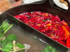 草本鸳鸯锅-盡膳口福跷脚牛肉火锅(晶耀前滩店)