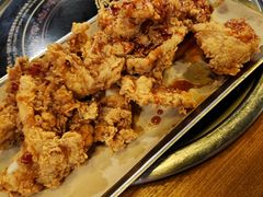 蒜香酱油无骨炸鸡-包装马车·韩国料理·포장마차