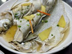 虾油蒸白条-万人缘酒楼