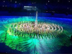 青奥会开幕式-南京奥林匹克体育中心-体育馆