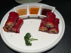 红米脆皮鲜虾肠-蝴蝶里·粤菜·点心(滨江龙湖店)