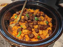雪花牛肉烧麻婆豆腐-渝月·川菜(海岸城店)