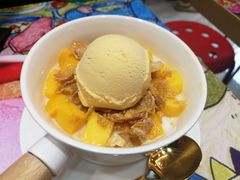 芒果琉璃配芒果雪糕-甜心妈妈·榴莲星级糖水(北京路总店)