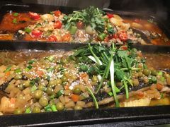 炭烤双味眉公鱼-茅炒屋龙虾·烧烤·湘菜(新河路店)