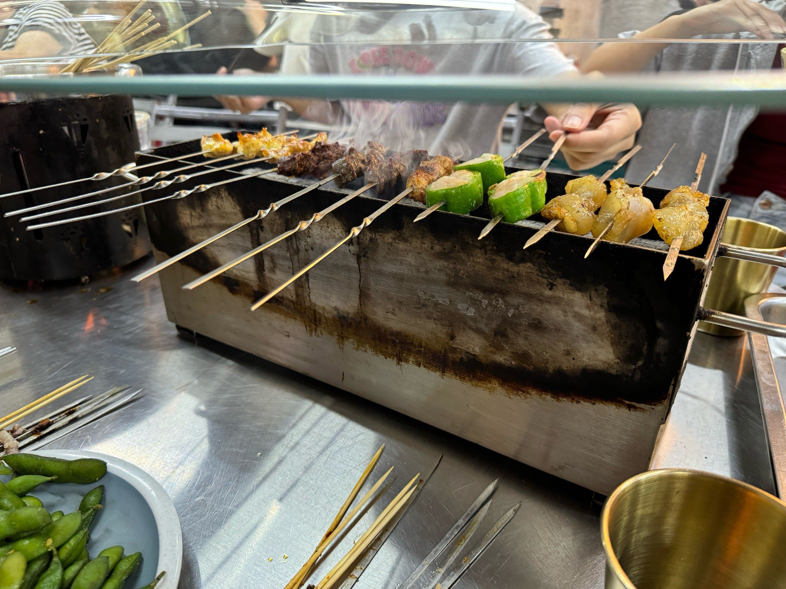 给你们看看我的生活 晚上来点小烧烤在合